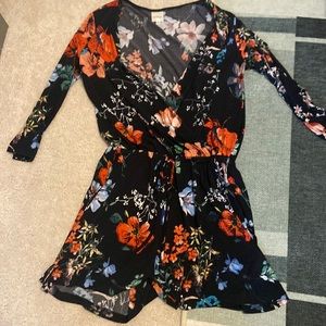 Kaleigh floral romper